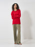【 予約:2月上旬 】RIB KNIT LONG TEE /Y261-91014